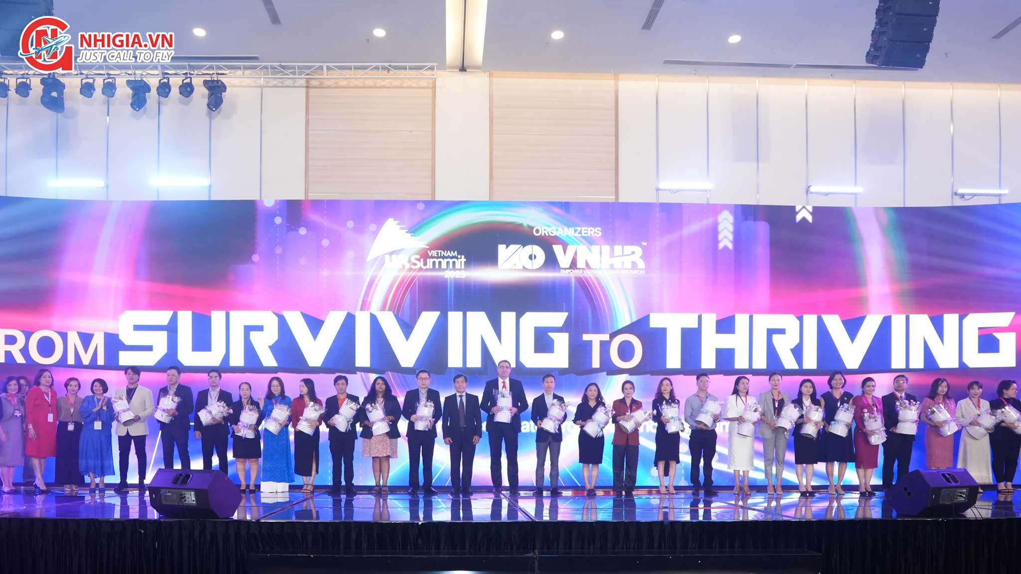 NHỊ GIA - NHÀ TÀI TRỢ ĐỒNG TẠI SỰ KIỆN VIETNAM HR SUMMIT 2023 